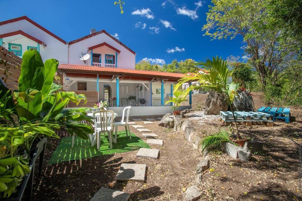 La Villa Du Rocher Du Gaiac Avec Spa Le Diamant Exterior foto